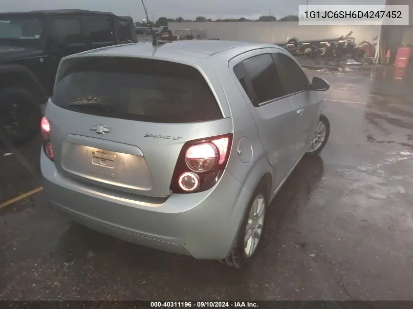 1G1JC6SH6D4247452 2013 Chevrolet Sonic Lt