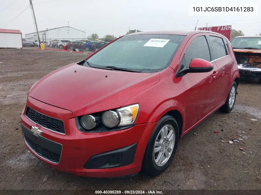 2013 Chevrolet Sonic Lt Auto VIN: 1G1JC6SB1D4161283 Lot: 40395289