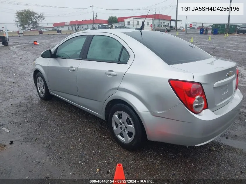 2013 Chevrolet Sonic Ls Auto VIN: 1G1JA5SH4D4256196 Lot: 40448154