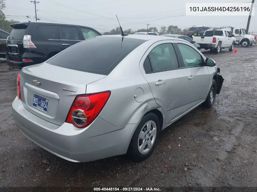 2013 Chevrolet Sonic Ls Auto VIN: 1G1JA5SH4D4256196 Lot: 40448154