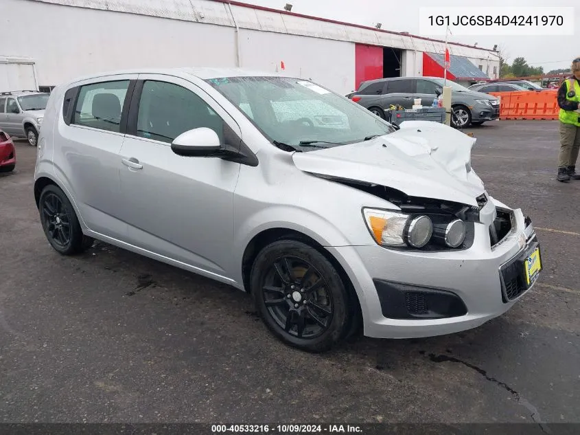 2013 Chevrolet Sonic Lt Auto VIN: 1G1JC6SB4D4241970 Lot: 40533216