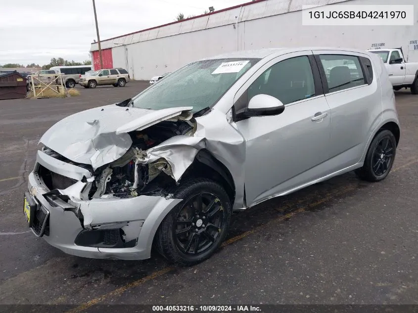 1G1JC6SB4D4241970 2013 Chevrolet Sonic Lt Auto