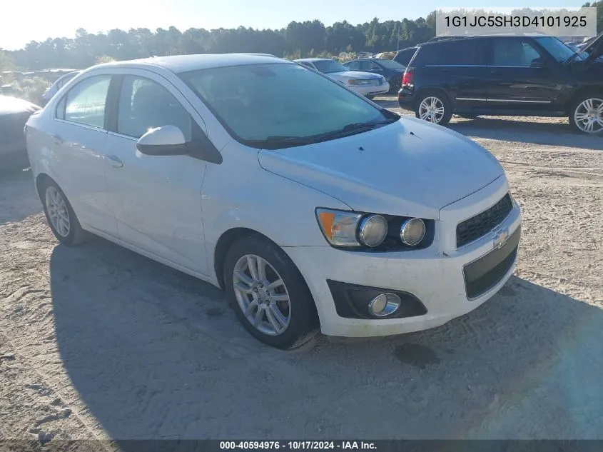 1G1JC5SH3D4101925 2013 Chevrolet Sonic Lt