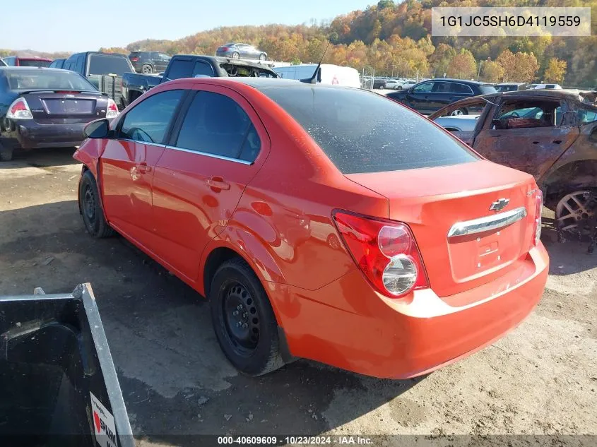 1G1JC5SH6D4119559 2013 Chevrolet Sonic Lt Auto