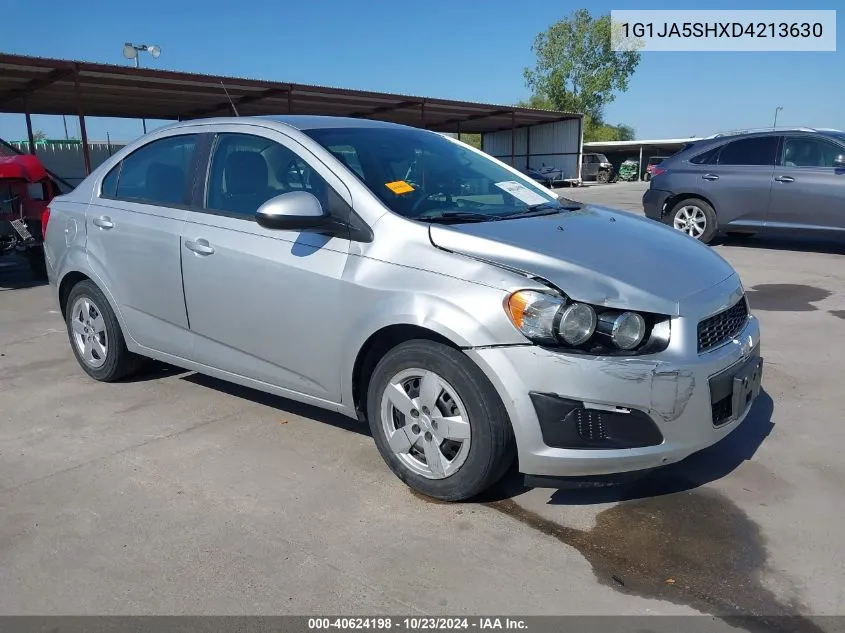 2013 Chevrolet Sonic Ls Auto VIN: 1G1JA5SHXD4213630 Lot: 40624198