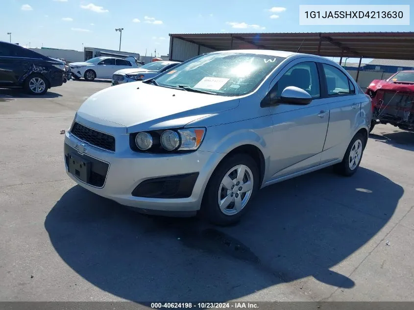 2013 Chevrolet Sonic Ls Auto VIN: 1G1JA5SHXD4213630 Lot: 40624198