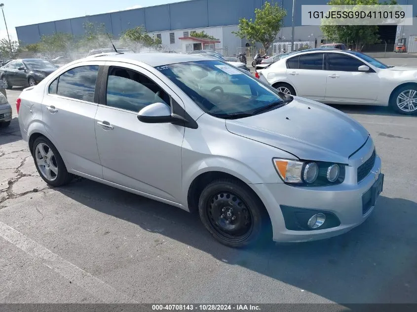 2013 Chevrolet Sonic Ltz Auto VIN: 1G1JE5SG9D4110159 Lot: 40708143