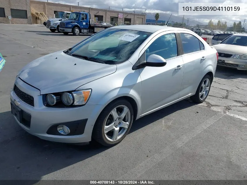 2013 Chevrolet Sonic Ltz Auto VIN: 1G1JE5SG9D4110159 Lot: 40708143