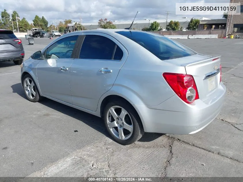 2013 Chevrolet Sonic Ltz Auto VIN: 1G1JE5SG9D4110159 Lot: 40708143