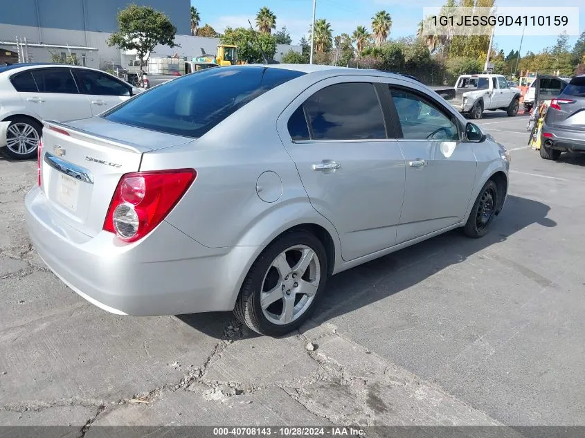 2013 Chevrolet Sonic Ltz Auto VIN: 1G1JE5SG9D4110159 Lot: 40708143