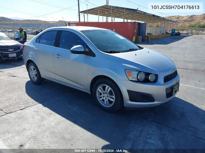 2013 Chevrolet Sonic Lt Auto VIN: 1G1JC5SH7D4176613 Lot: 40712949