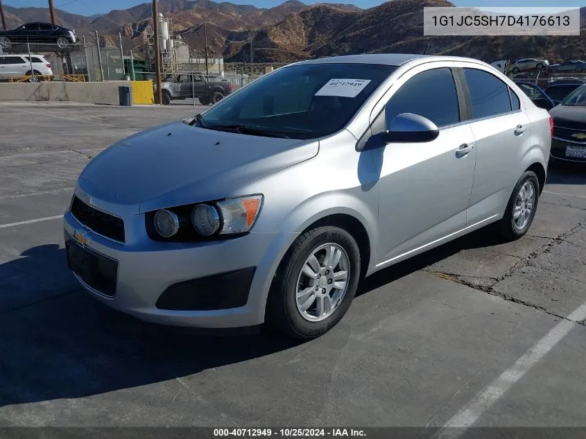 2013 Chevrolet Sonic Lt Auto VIN: 1G1JC5SH7D4176613 Lot: 40712949