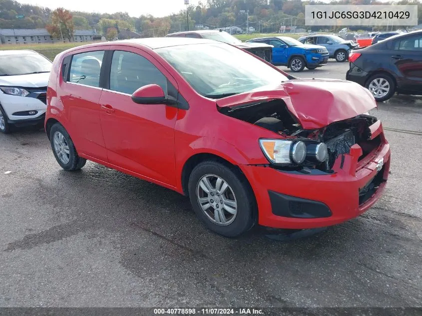 1G1JC6SG3D4210429 2013 Chevrolet Sonic Lt Auto