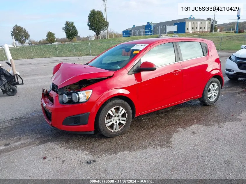 1G1JC6SG3D4210429 2013 Chevrolet Sonic Lt Auto