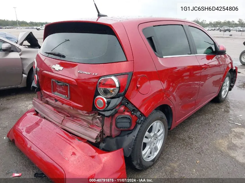 1G1JC6SH6D4254806 2013 Chevrolet Sonic Lt Auto