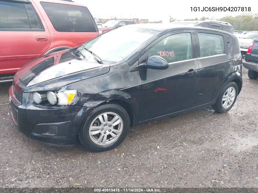 1G1JC6SH9D4207818 2013 Chevrolet Sonic Lt Auto