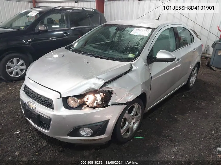 2013 Chevrolet Sonic Ltz Auto VIN: 1G1JE5SH8D4101901 Lot: 40816272