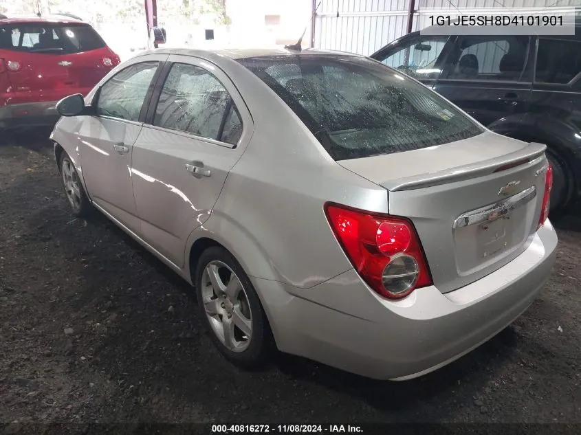 2013 Chevrolet Sonic Ltz Auto VIN: 1G1JE5SH8D4101901 Lot: 40816272