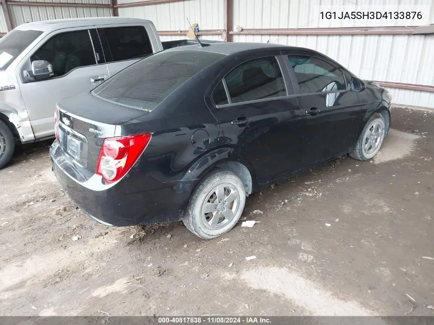 2013 Chevrolet Sonic Ls Auto VIN: 1G1JA5SH3D4133876 Lot: 40817838