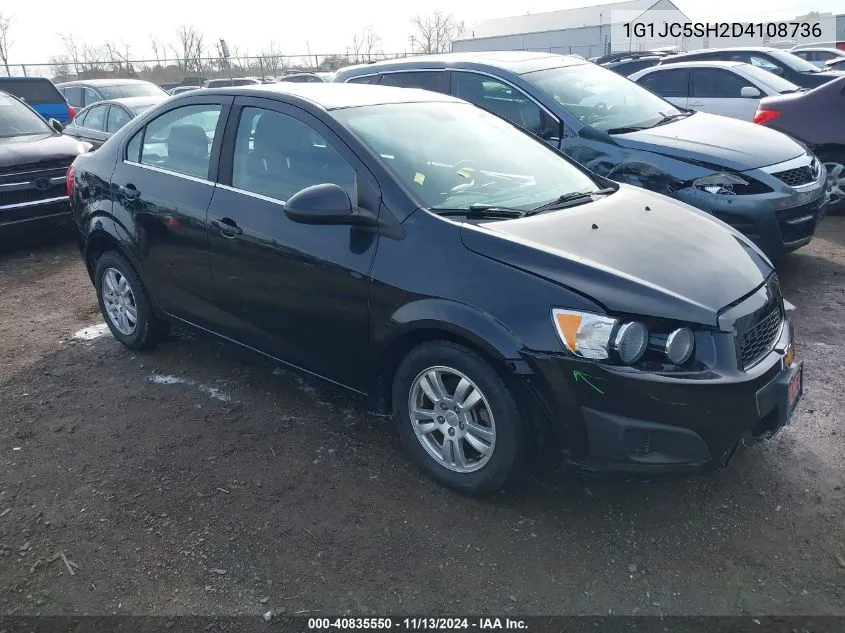 1G1JC5SH2D4108736 2013 Chevrolet Sonic Lt Auto