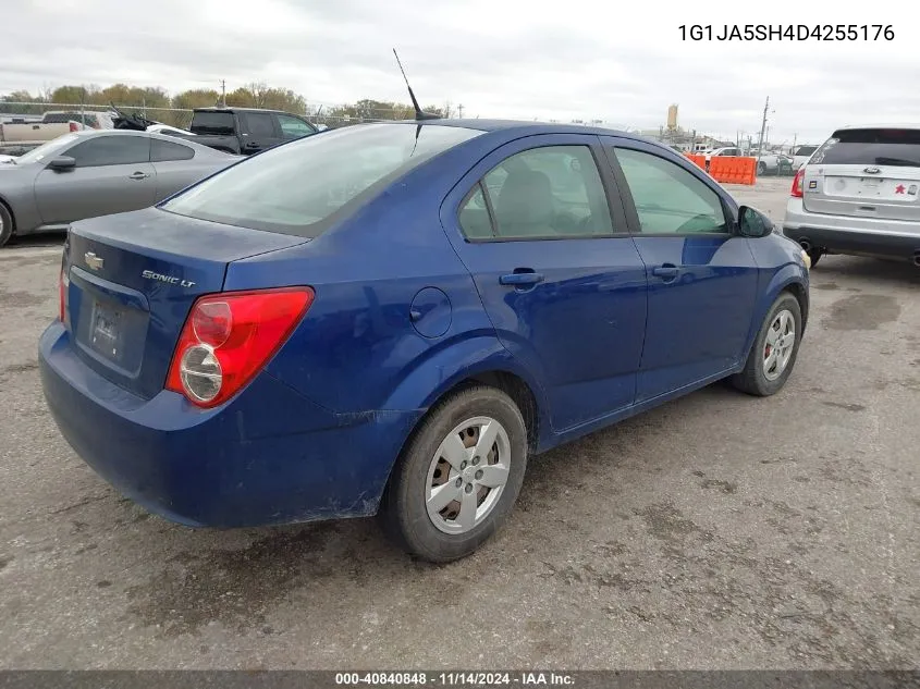 2013 Chevrolet Sonic Ls Auto VIN: 1G1JA5SH4D4255176 Lot: 40840848