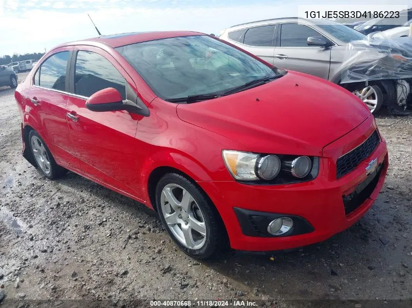 2013 Chevrolet Sonic Ltz Auto VIN: 1G1JE5SB3D4186223 Lot: 40870668