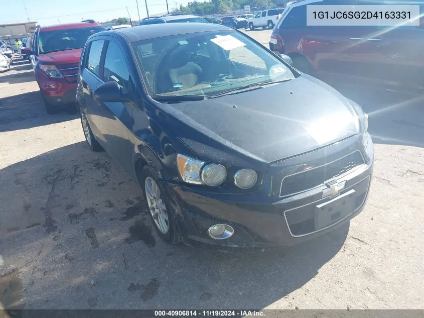 1G1JC6SG2D4163331 2013 Chevrolet Sonic Lt Auto