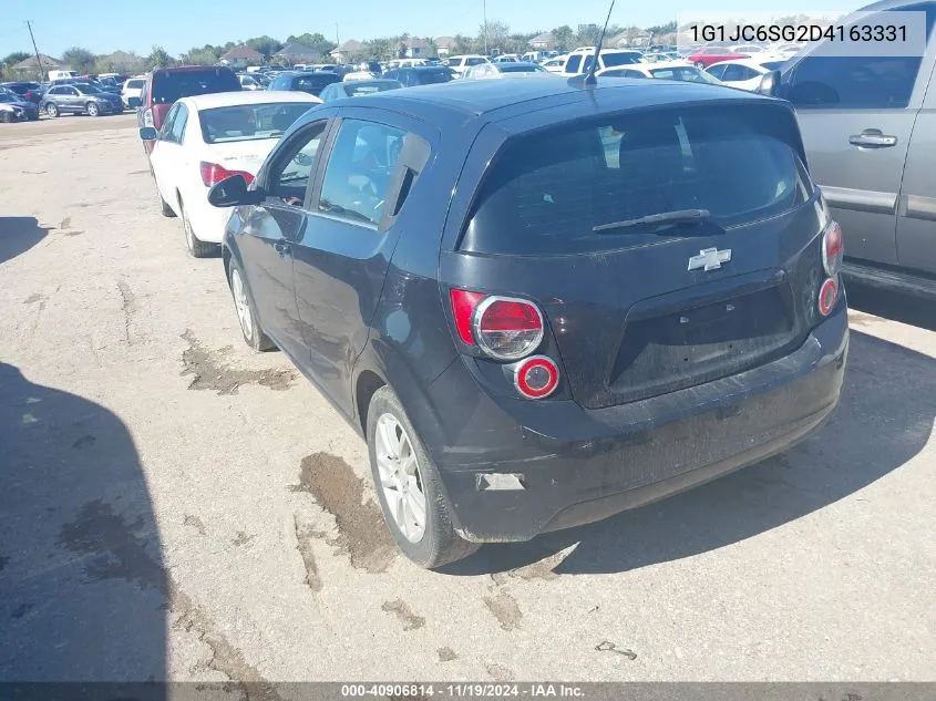 1G1JC6SG2D4163331 2013 Chevrolet Sonic Lt Auto