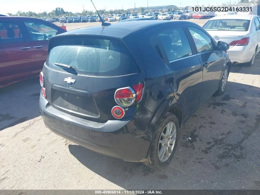 1G1JC6SG2D4163331 2013 Chevrolet Sonic Lt Auto