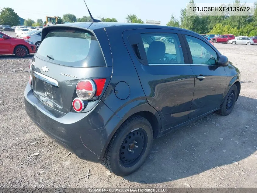 1G1JC6EHXE4139672 2014 Chevrolet Sonic