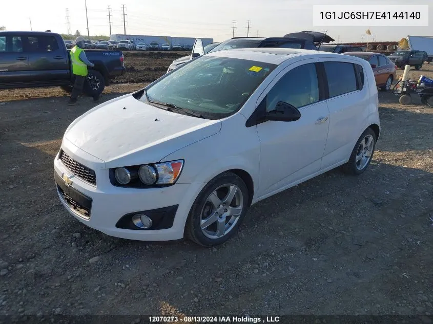 2014 Chevrolet Sonic VIN: 1G1JC6SH7E4144140 Lot: 12070273