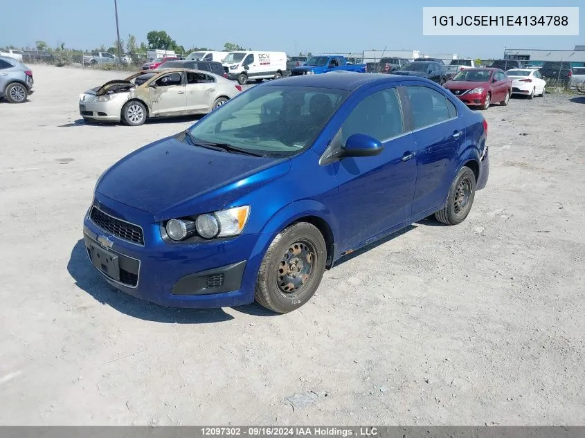 2014 Chevrolet Sonic VIN: 1G1JC5EH1E4134788 Lot: 12097302