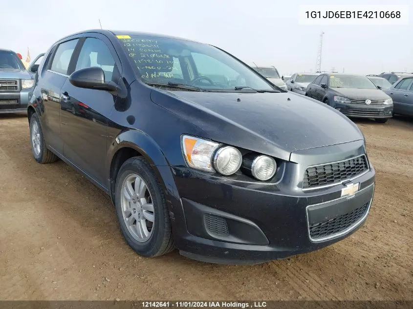 1G1JD6EB1E4210668 2014 Chevrolet Sonic