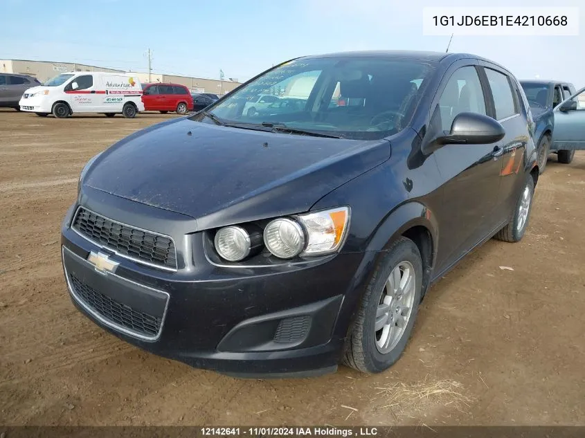 1G1JD6EB1E4210668 2014 Chevrolet Sonic