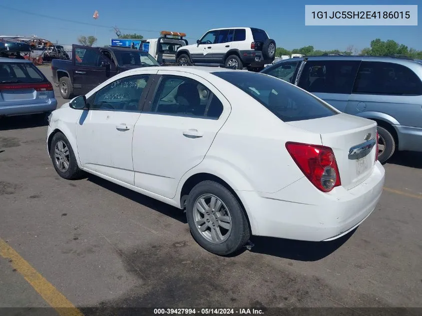 1G1JC5SH2E4186015 2014 Chevrolet Sonic Lt Auto