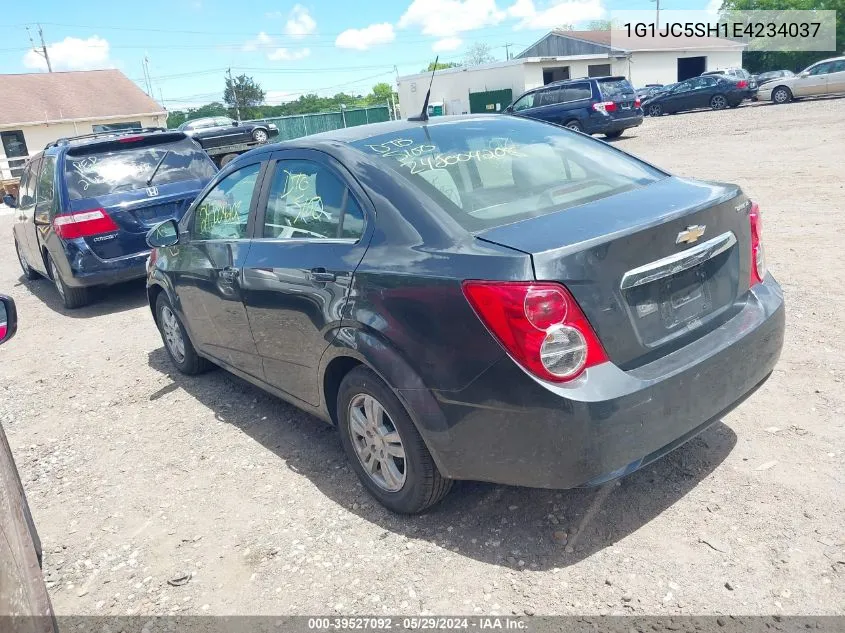 2014 Chevrolet Sonic Lt Auto VIN: 1G1JC5SH1E4234037 Lot: 39527092