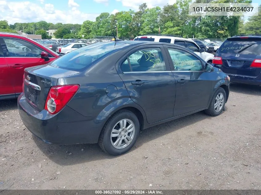 1G1JC5SH1E4234037 2014 Chevrolet Sonic Lt Auto