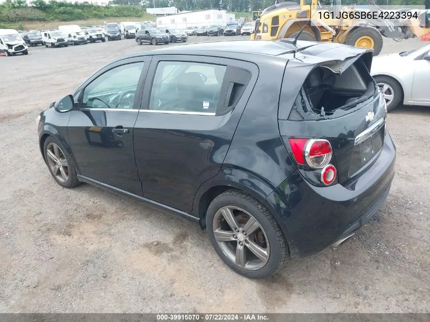 1G1JG6SB6E4223394 2014 Chevrolet Sonic Rs Auto