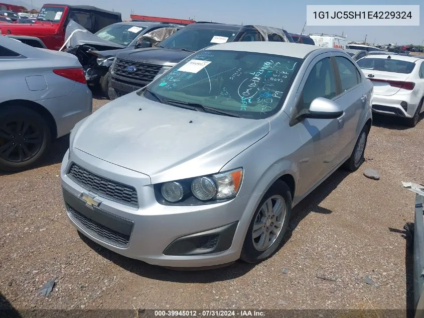 2014 Chevrolet Sonic Lt Auto VIN: 1G1JC5SH1E4229324 Lot: 39945012