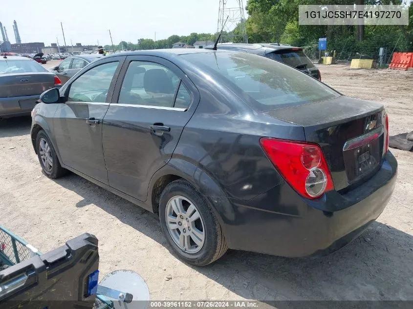 1G1JC5SH7E4197270 2014 Chevrolet Sonic Lt Auto