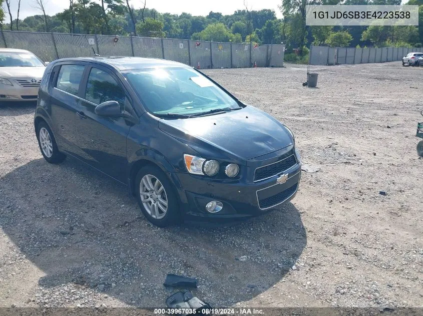 1G1JD6SB3E4223538 2014 Chevrolet Sonic Lt Manual