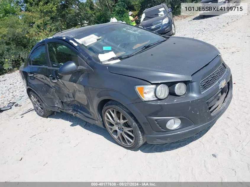 2014 Chevrolet Sonic Ltz Auto VIN: 1G1JE5SBXE4199715 Lot: 40177638