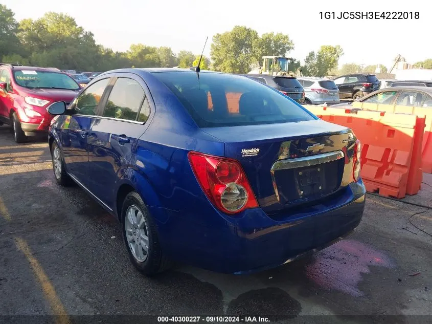 1G1JC5SH3E4222018 2014 Chevrolet Sonic Lt Auto