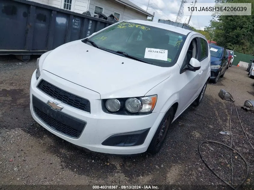 1G1JA6SH3E4206039 2014 Chevrolet Sonic Ls Auto