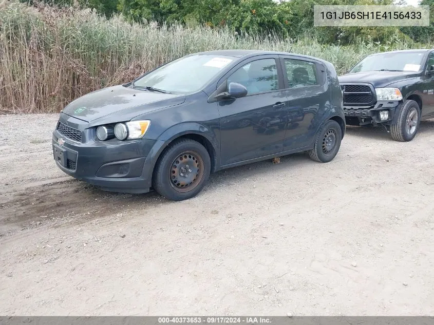 1G1JB6SH1E4156433 2014 Chevrolet Sonic Ls Manual