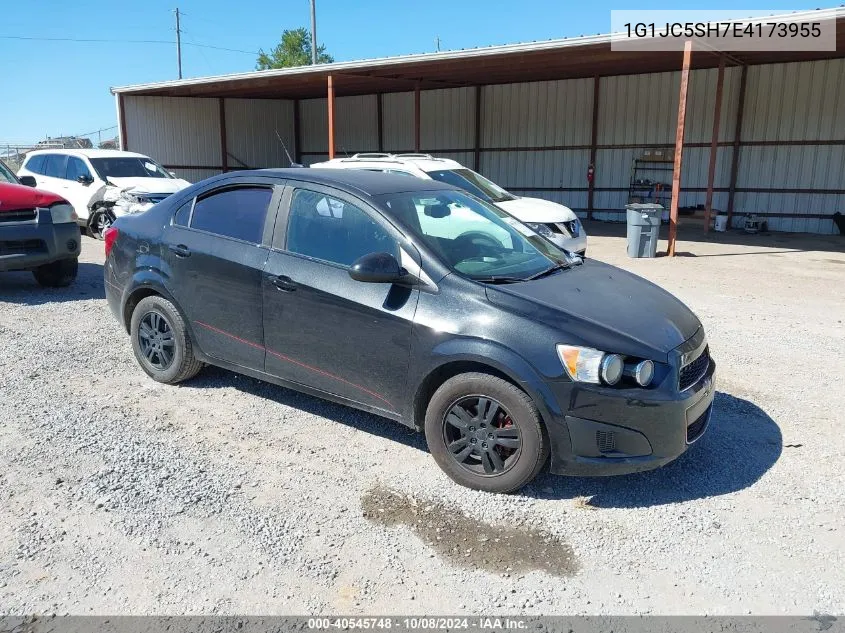 2014 Chevrolet Sonic Lt Auto VIN: 1G1JC5SH7E4173955 Lot: 40545748