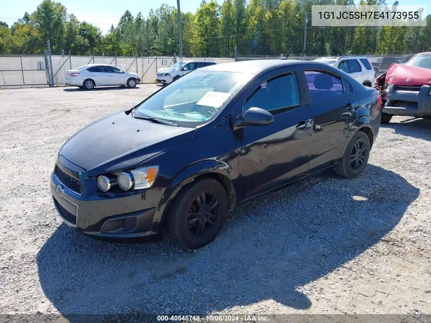 2014 Chevrolet Sonic Lt Auto VIN: 1G1JC5SH7E4173955 Lot: 40545748