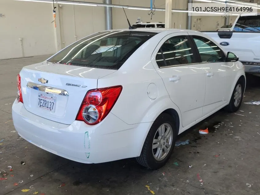 1G1JC5SH9E4164996 2014 Chevrolet Sonic Lt