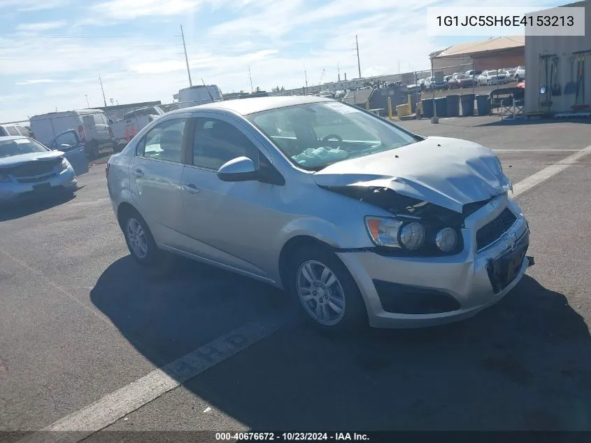 2014 Chevrolet Sonic Lt Auto VIN: 1G1JC5SH6E4153213 Lot: 40676672