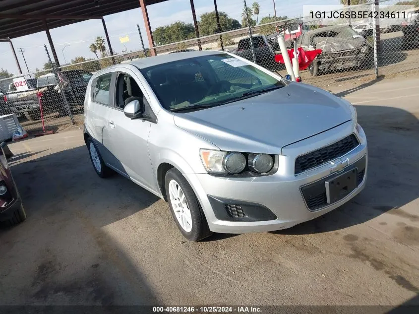 1G1JC6SB5E4234611 2014 Chevrolet Sonic Lt Auto